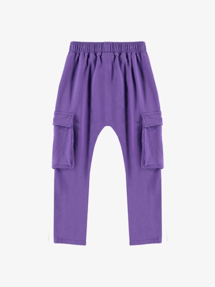 violet cargo pants