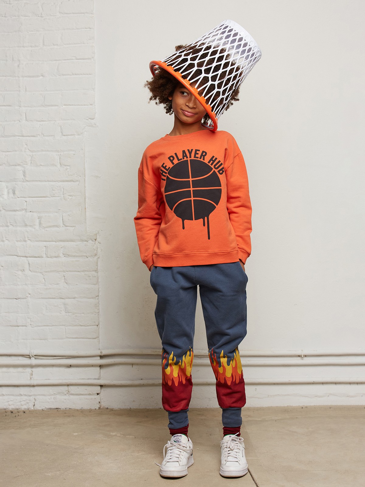 Joggers with 2025 flames