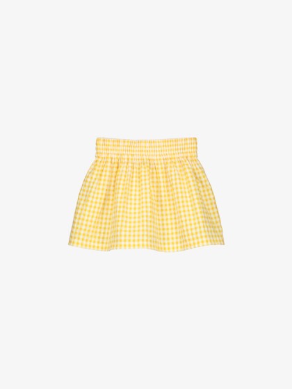 GINGHAM SHORT SKIRT